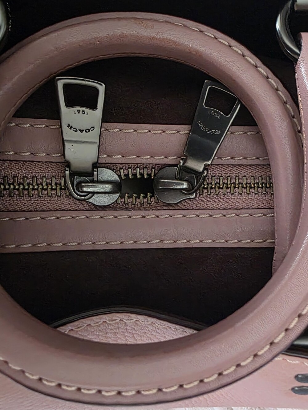 Coach Rogue 30 In DUSTY ROSE - Picture 5 of 6